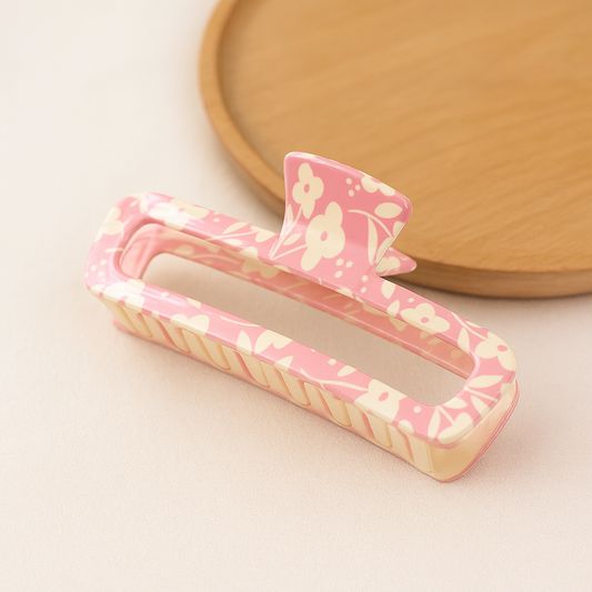 Cherry Blossom Hair Claw Clip