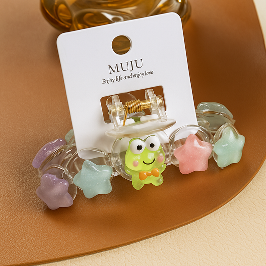 Funky Cartoon Hair Claw Clip