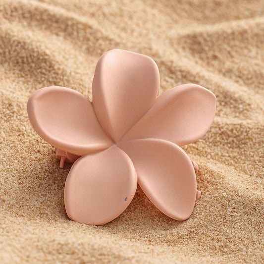Floral Chic Hair Claw Clip