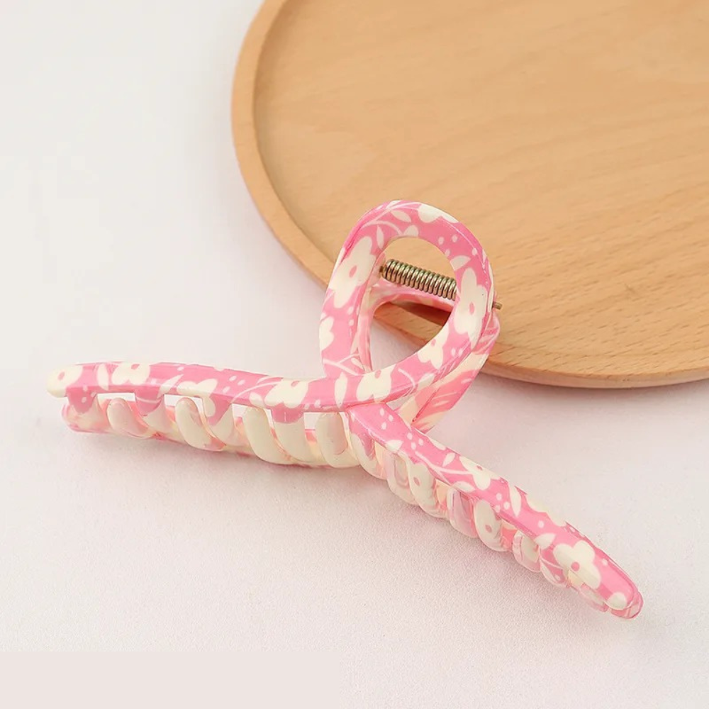 Cherry Blossom Hair Claw Clip