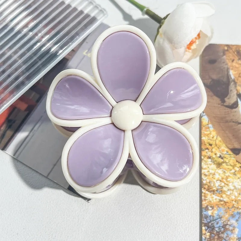 Candy Pastel Petal Hair Clips