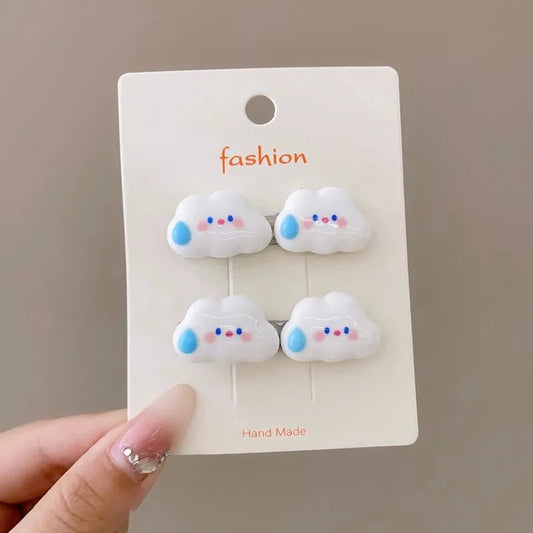 Cute Cloud Duckbill Hair Clips