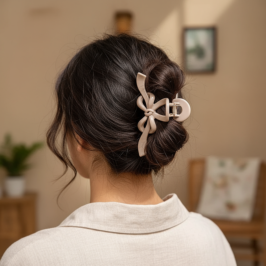 Stylish Ribbon Knot Hair Claw