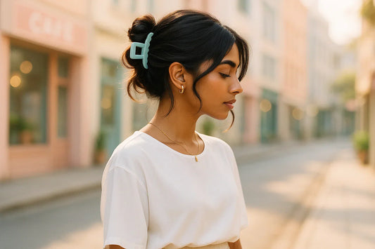 Korean Hair Claw Clip Trend in India