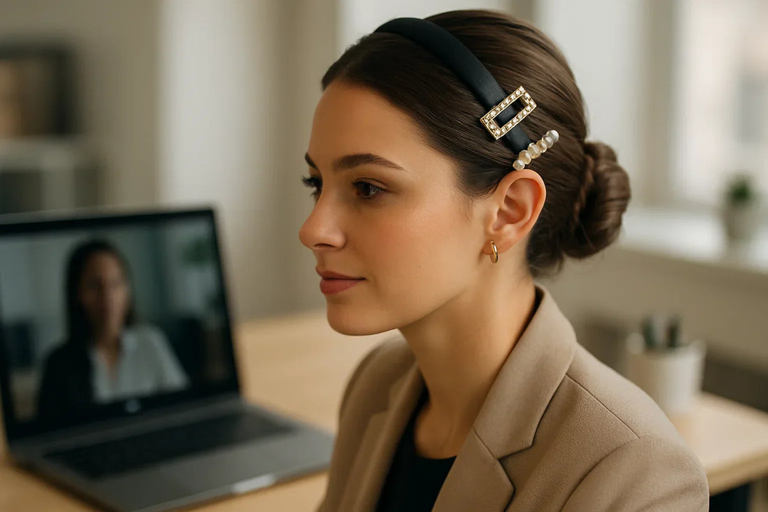 Hair Accessories to Wear for Zoom Meetings