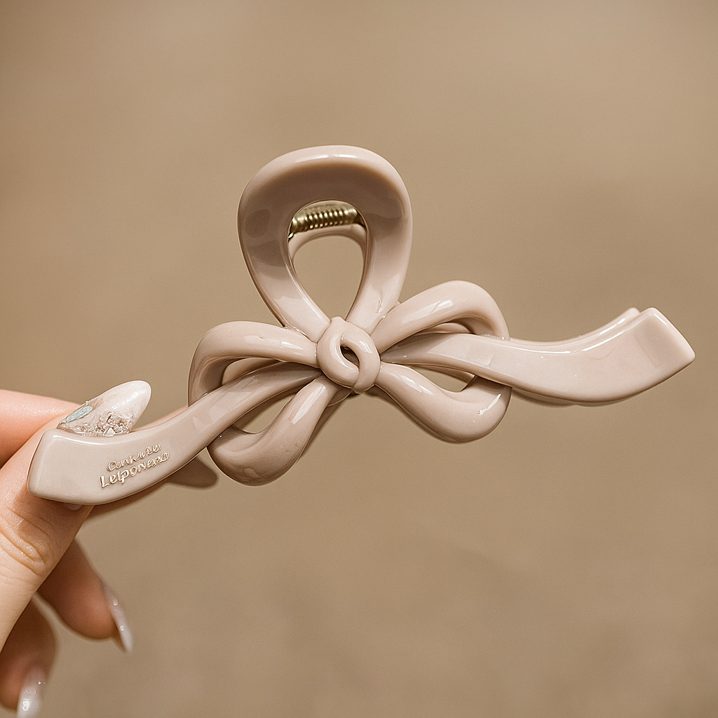 Stylish Ribbon Knot Hair Claw
