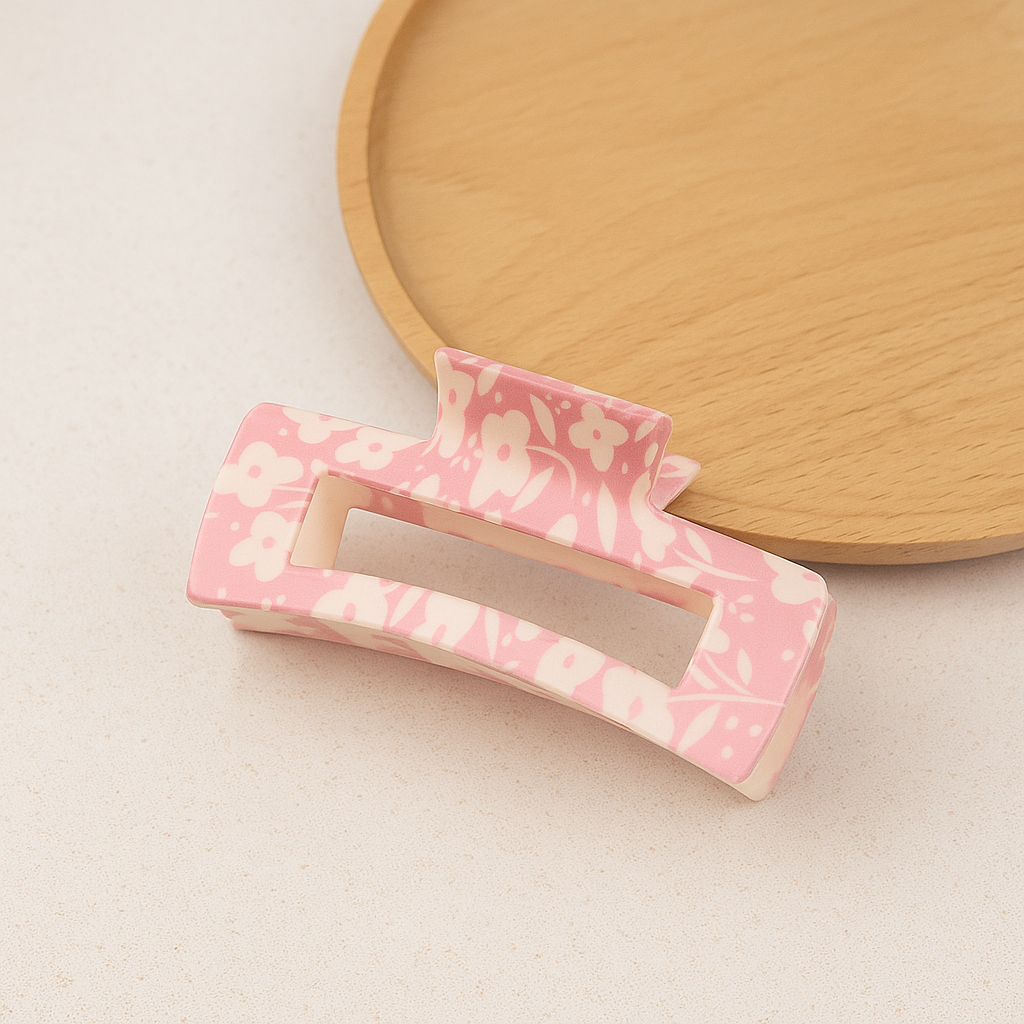 Cherry Blossom Hair Claw Clip