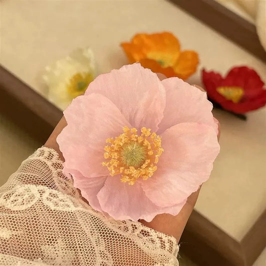 Pastoral Flower Side Hair Clip