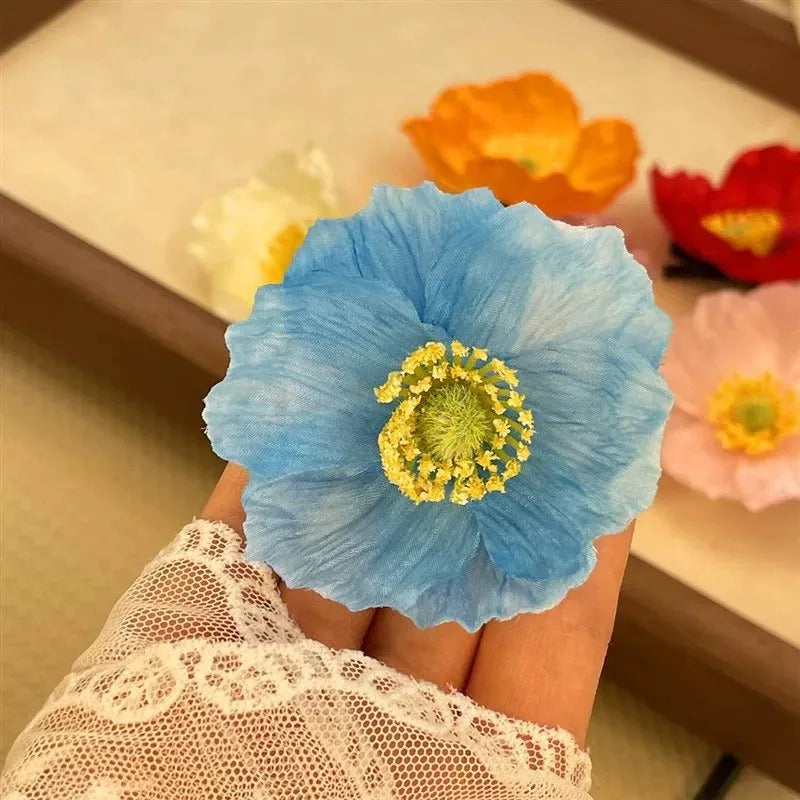 Pastoral Flower Side Hair Clip