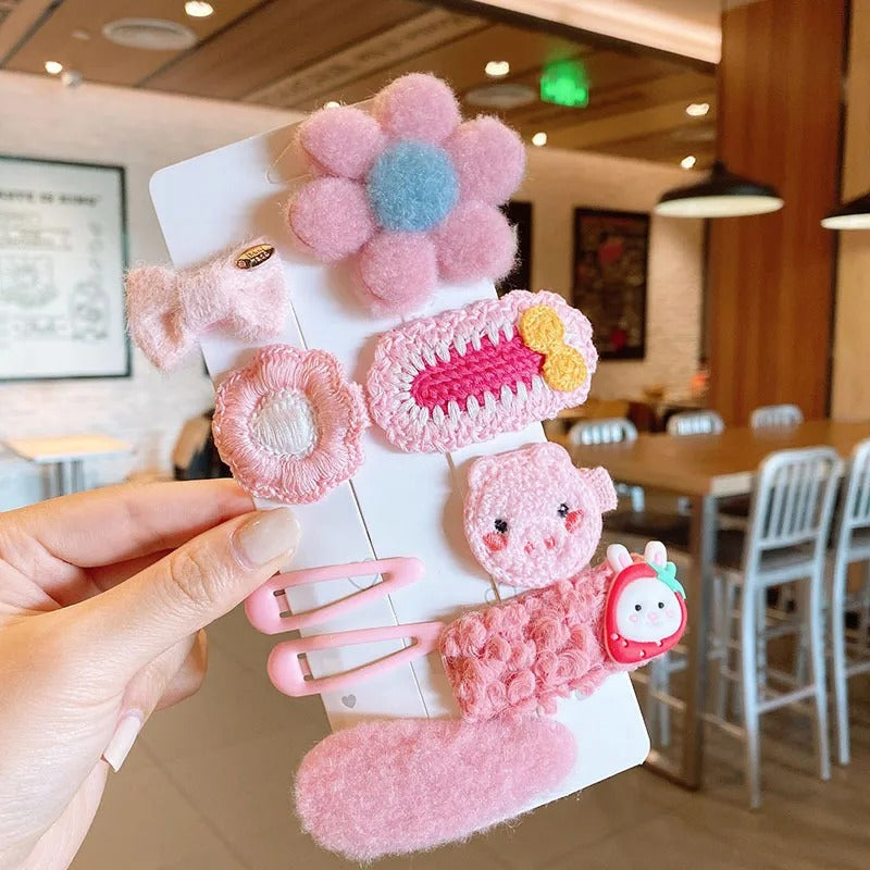 Flower Acrylic Kid's Hair Clip