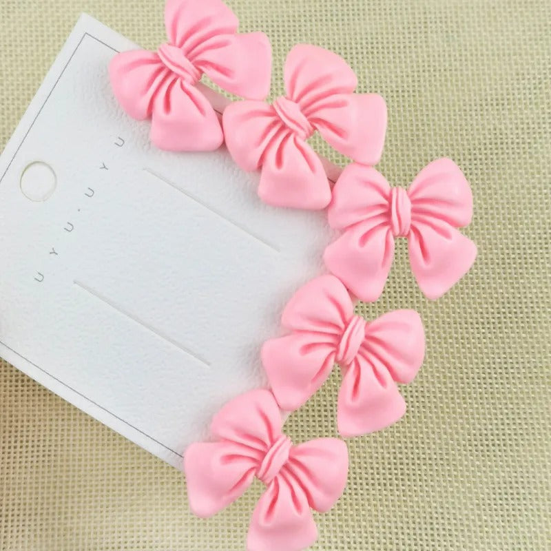 Floral Rose Hair Clip Set of 5 Pieces
