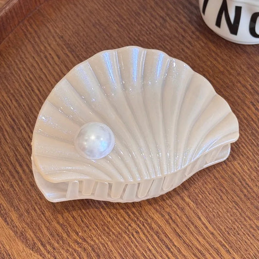 Ocean Charm Pearl Hair Clip