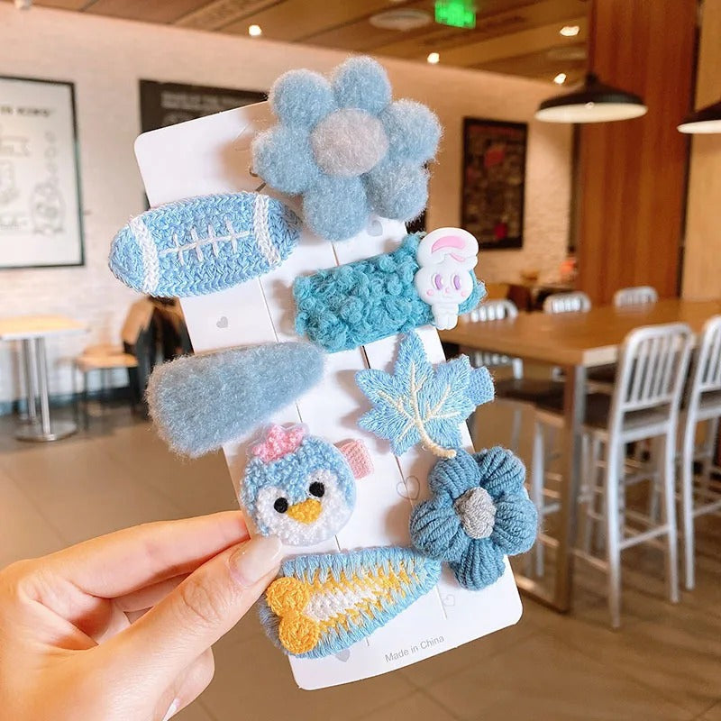 Flower Acrylic Kid's Hair Clip