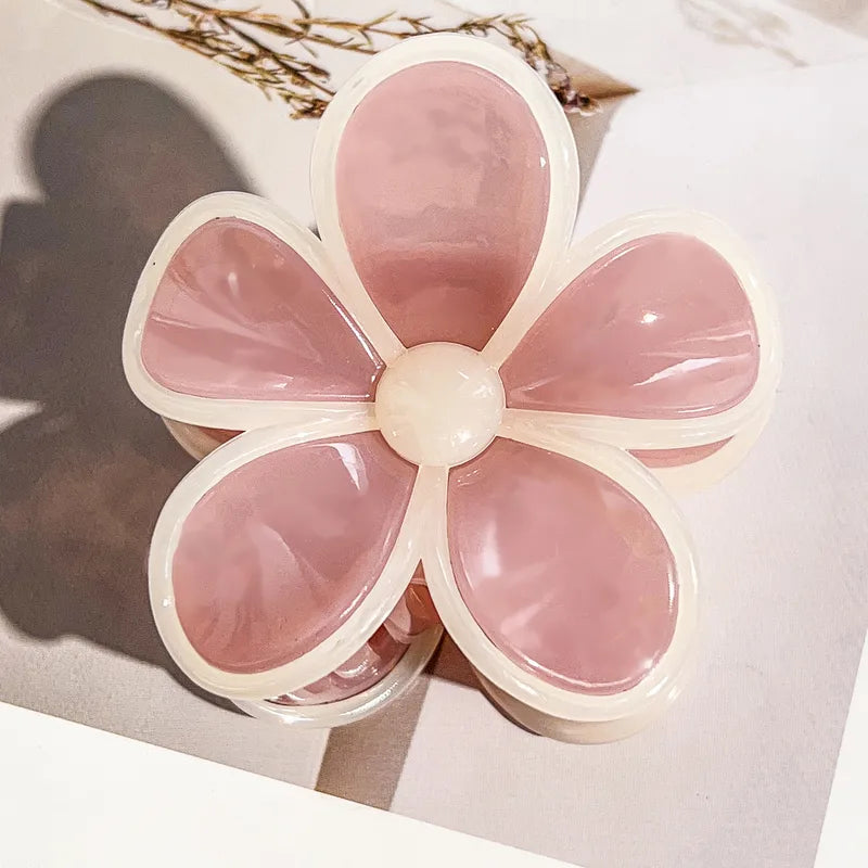 Candy Pastel Petal Hair Clips