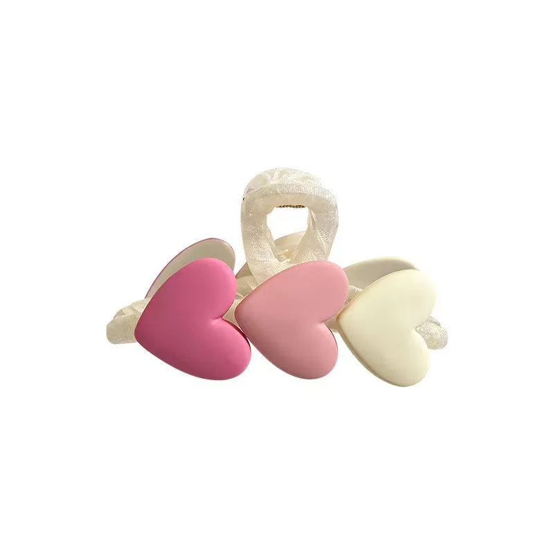 Romantic Triple Heart Hair Clip