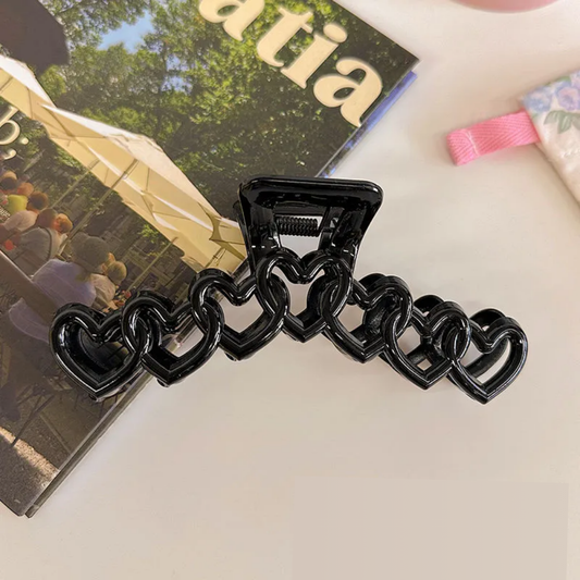 Dopamine Love Heart Claw Clip