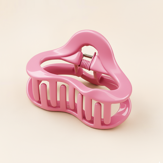 Pastel Wavy Hair Claw Clips