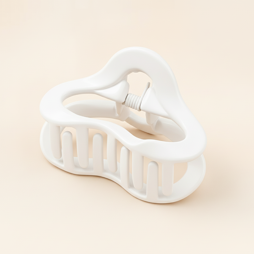 Pastel Wavy Hair Claw Clips