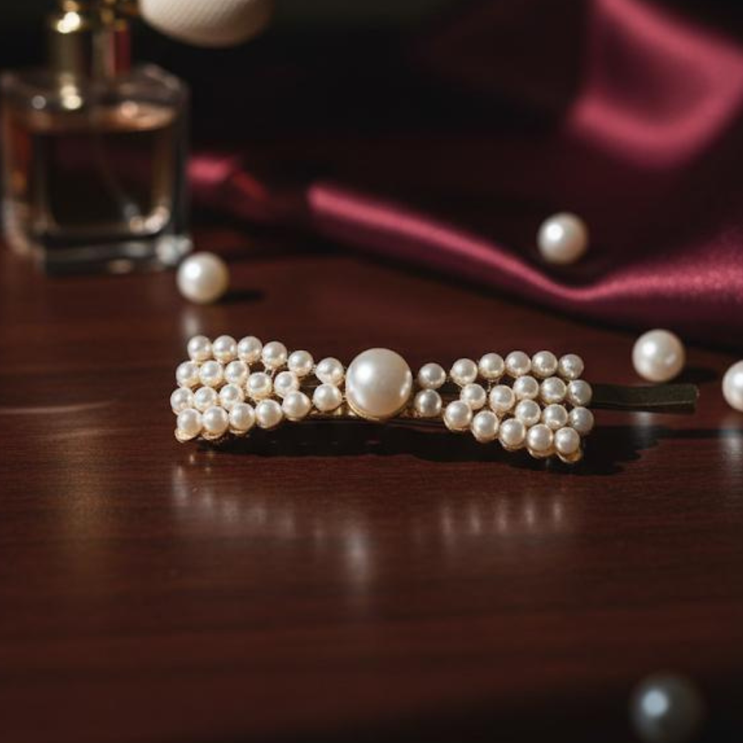 Gracefful Pearl Hair Pins