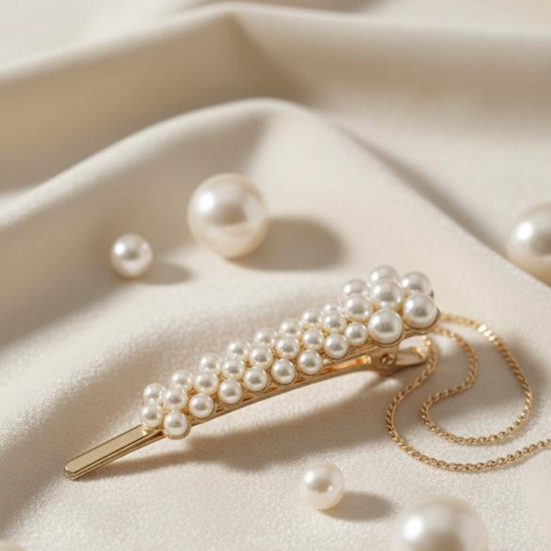 Gracefful Pearl Hair Pins