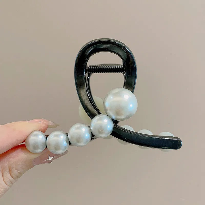Pearl Touch Classic Hair Claw Clip