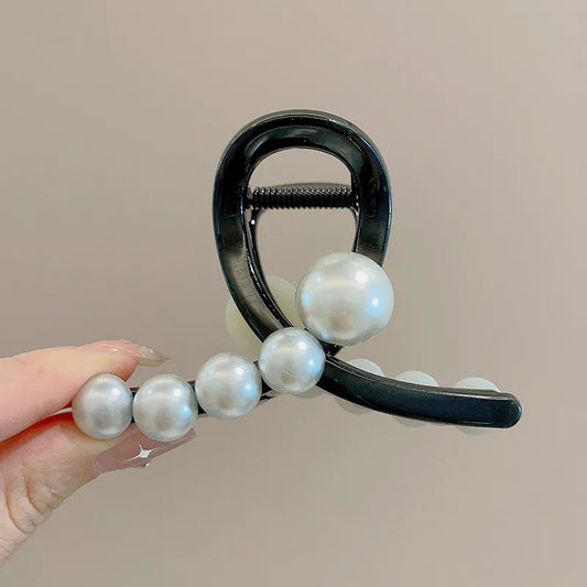 Pearl Touch Classic Hair Claw Clip