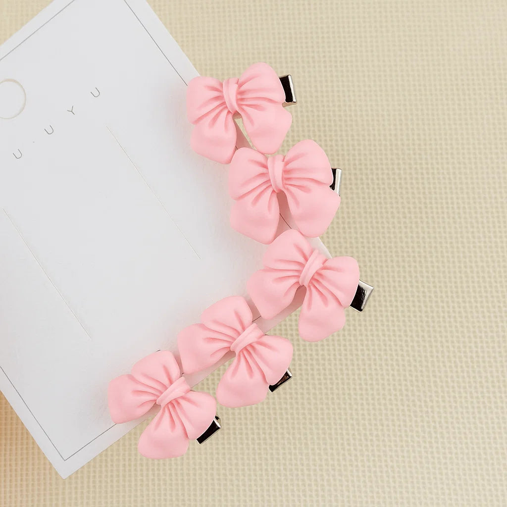 Floral Rose Hair Clip Set of 5 Pieces
