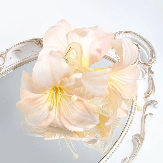Big Flower Acrylic Hair Claw