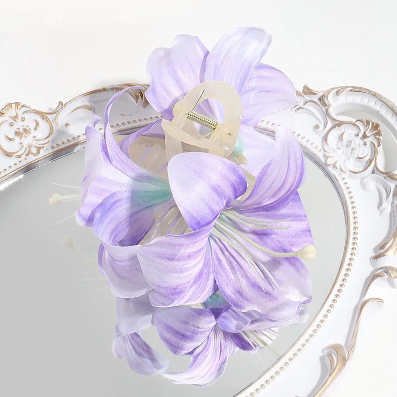 Big Flower Acrylic Hair Claw
