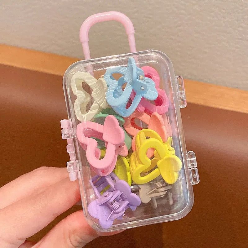 Mini Colorful Hair Claw Clips