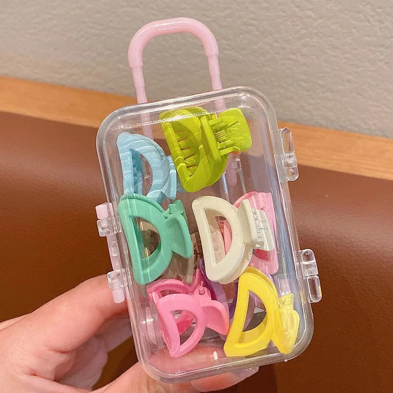 Mini Colorful Hair Claw Clips