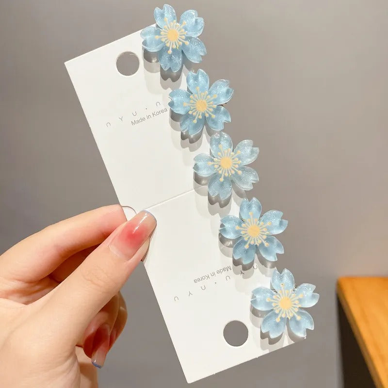 Plumeria Resin Hair Clip